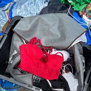 Fashion Nova Red Blouse